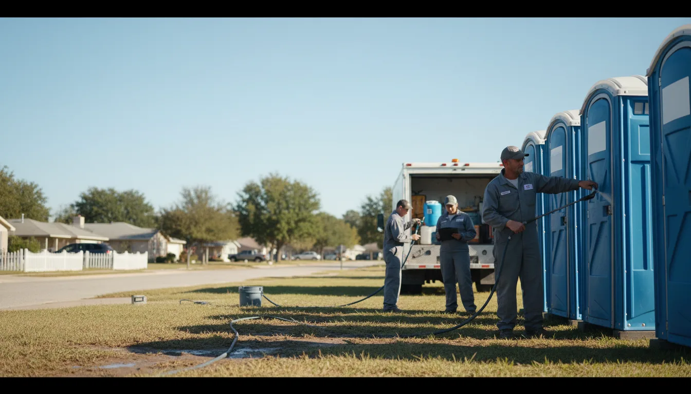Long-Term Portable Toilet Rental in Orange Lake, FL near me